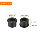 8pcs Rubber Grommets 9 16  Drill Hole  3 8  Id Top Hat Hole Plug Grommet