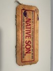 Vtg Wood Fruit Crate Section End W label Advertising Bagdad Fruit Bagdasarian