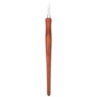 Oblique Calligraphy Pen Wood Holder Dip Fountain Writing Tool