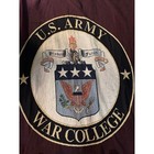 U  S  Army Blanket Afghan Throw Quilt Military War College 100  Cotton