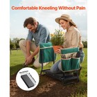 Garden Kneeler And Seat 8  Eva Pad Folding Garden Stool Heavy Duty Garden Bench