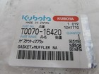 Genuine Kubota Muffler Gasket 4 Bolt T0070-16420  D1403 D1503 D1703 V2003 V2203