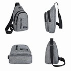 Men Women Sling Bag Chest Fanny Packs Cross Body Travel Sports Shoulder Backpack
