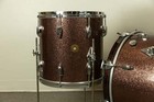 1960s Gretsch Burgundy Sparkle Progressive Jazz Drum Set