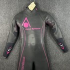 Aqua Sphere Phantom Triathalon Wetsuit Women s Large Black Pink Core Power