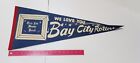 Vintage Bay City Rollers 29  Blue Felt Pennant Eric Les Woody Derek