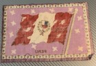 Vintage Peru Tobacco Felt Flannel Early 1900   s  5 25    X 8 25   