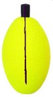 Betts B0250sl-y 2-1 2  Yellow Slotted Oval Float With Pegs Bag Of 100
