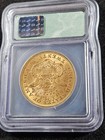      1875-p  20 Gold Liberty Head Double Eagle Coin Unc Icg Ms61