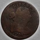 1798 7 Draped Bust Large Cent - Us 1c Copper Coin