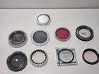 Vintage Lot 52mm Slr Camera Lens Filters -  Canon Nikon Spiratone Samigon Marumi