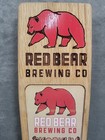 Red Bear Brewing Co Skookum Pacific Northwest Pale Ale Beer Tap Handle