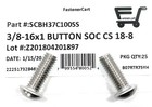  25  3 8-16x1  Button Head Socket Cap Screw Stainless Steel Allen  25 Pcs 