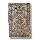 Vintage Turkish Oushak Prayer Rug Muslim Janamaz Musala Salat Mat 22  X 34 