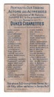 Henry Irving 1889 Duke s Cigarette N70 Actors   Actresses Series 1 Tobacco Cards