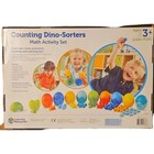 Learning Resources Dino-sorters  Counting Set 65 Pieces Ages 3  Ler1768