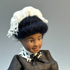 Artisan Patsy Thomas Victorian Maid Porcelain Doll Ooak Dollhouse Miniature 1 12
