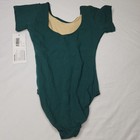 Eurotard Green Short Sleeve Leotard