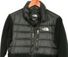 The North Face Black Zip-up 550 Down Insulated Fleece Jacket Women s Medium