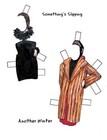 Vintage Uncut Little Edie Grey Gardens Paper Dolls 6 Pages Clothing  1 Top Repro