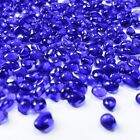 Colorful Blue Sea Glass Pebbles Aquarium Gravel Fish Tank Rocks Small