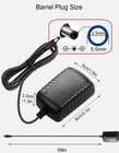24v Dc Power Supply 1a Universal Ac Adapter  100-240 50 60hz To 24 Volts 1amp