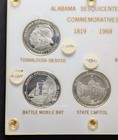 1819-1969 Alabama Sesquicentennial Silver Medal Set In Capital Plastic     - 75g