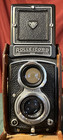 Rolleicord Tlr Camera   Case   Zeiss Jena Triotar 75mm Lens 3 5 Untested 1950-51