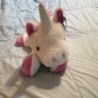 Walgreens White   Pink Unicorn Plush Stuffed Animal  Washable  Mpn 686587