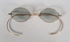 Vintage Antique 1 10 12k Gold Filled Wire Rim Eyeglasses Oval Round Cable Tinted