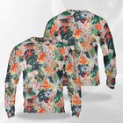 Flower Ephemera All Over Print Sweatshirt Unisex Vintage Floral Gift
