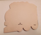 Vintage Hallmark Birthday Greeting Card Die Cut Train With A Bear Used