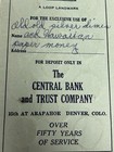 Vintage Dime Coin Saver Book Central Bank And Trust Free Shipping Dime A Day Yel