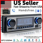 Vintage Car Fm Radio Bluetooth Mp3 Usb Aux Classic Stereo Audio Receiver