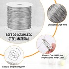 22 Gauge Stainless Steel Wire For Jewelry Making  Craft And Bailing