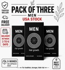 Pack Of 3 Men s Hair Growth Total 360 Capsules Exp 2027 Ship From Usa
