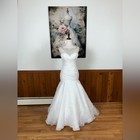 Gorgeous Demetrios Organza Wedding Gown 