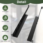 1u Universal Rack Mount Rails 4-post Server Rack Shelf Rail 16 -30  Adjustabl   