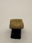 Rare Amazigh Berber Handmade Antique Bronze Ring     Authentic Moroccan Jewelry 