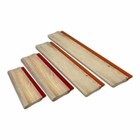 4pcs - 6 3  9 4  13  18  Silk Screen Printing Squeegee Ink Scraper 75 Durometer