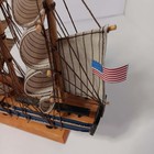 Wooden Sailing Ship Model     9x9 Display Boat     Nautical Decor     No Brand