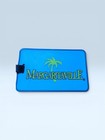Margaritaville Blue Luggage Tag Palm Tree Travel Bag Id Holder