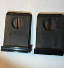 Precision Optical Slit Assemblies 160   m   640  m Pair W  Cases Optical Bench