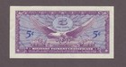 Us Mpc Military Payment Certificate 5 Cents Note Series 641