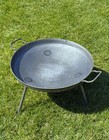 Heavy-duty Steel Discada 22  With Legs   Bbq Disc   Wok With Legs 22 
