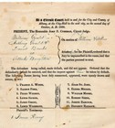 1838 New York Circuit Court Document Signed By Henry B  Haswell - Albany County