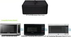 0 7 Cu ft Microwave Ovens Dust Cover 600d Nylon Waterproof comaptible With Bl   