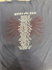 Buddy Guy Original Blues 2012 Tour Dates Men   s Graphic Blue Concert T-shirt Xl