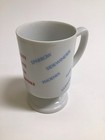 Raytheon Missile Coffee Mug Pedestal Vintage Stinger Phoenix Amraam Sparrow Euc