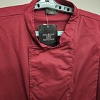 Chef Code Cool Breeze Side Vent Chef Coat Cc131 3xl Burgundy With Tags